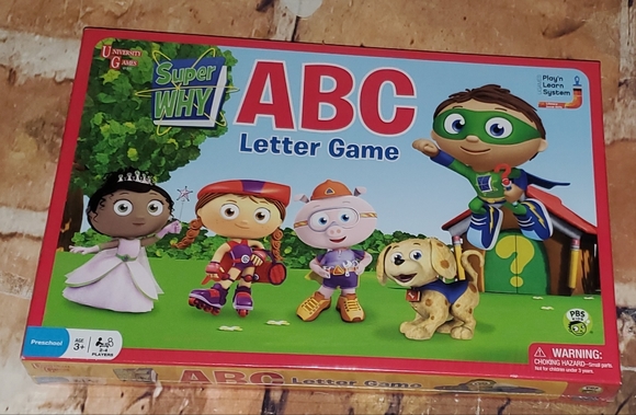 Super Why! ABC Letter Game sealed new in box - Picture 2 of 3